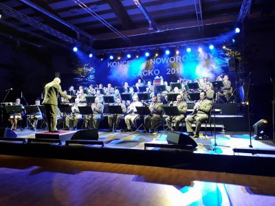 Koncerty noworoczne Orkiestry Reprezentacyjnej Straży Granicznej - źródło: starosadeckie.info 