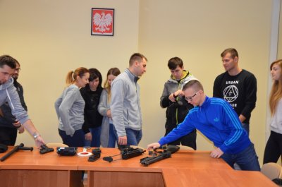 Wizyta studentów w Placówce SG w Zakopanem