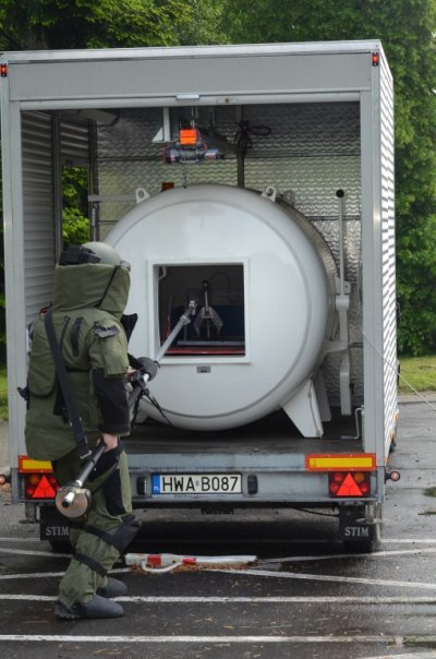 Interwencje minersko - pirotechniczne na krakowskim lotnisku