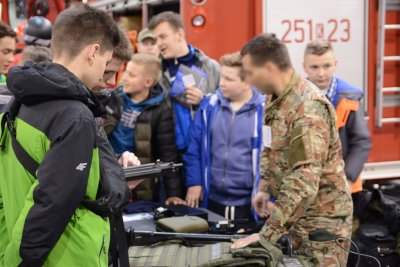 Funkcjonariusze PSG Kraków-Balice podczas Festiwalu Zawodów