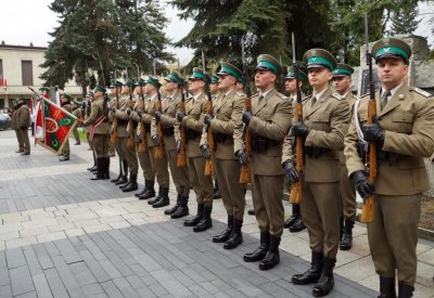 Uroczystości przed "Sądecką Pietą" - źródło: sądeczanin.info