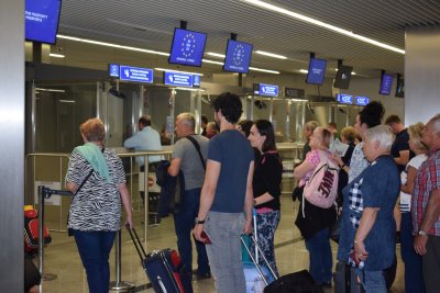 Wzmożony ruch na lotnisku w Krakowie-Balicach