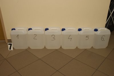 Funkcjonariusze KaOSG zatrzymali znaczne ilości gamma-butyrolaktonu (GBL)