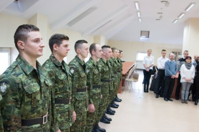 Ślubowanie w KaOSG