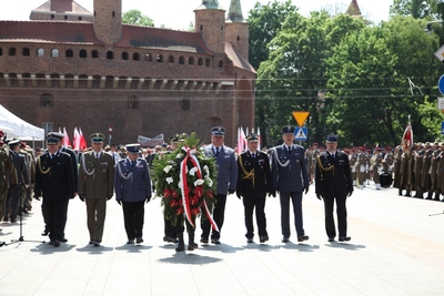 227. rocznica uchwalenia Konstytucji 3 Maja - fot. KWP Kraków