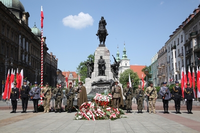 227. rocznica uchwalenia Konstytucji 3 Maja - fot. KWP Kraków
