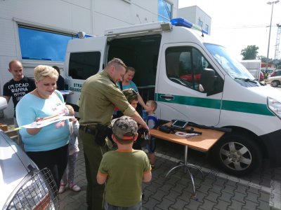 Mundurowe obchody Dnia Dziecka na Podhalu 