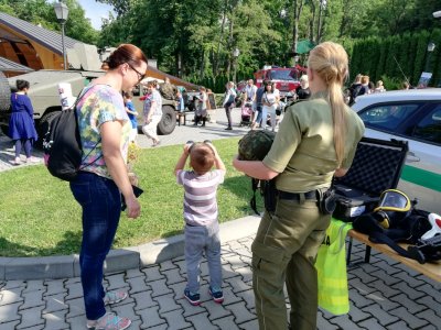 Mundurowe obchody Dnia Dziecka na Podhalu 