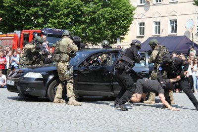 Antyterroryści z Placówki SG w Krakowie - Balicach - fot. Mateusz MULTARZYŃSKI 