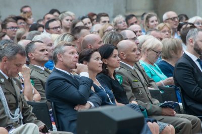 Orkiestra Reprezentacyjna SG podczas Festiwalu „Wawel o zmierzchu”