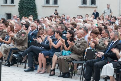 Orkiestra Reprezentacyjna SG podczas Festiwalu „Wawel o zmierzchu”