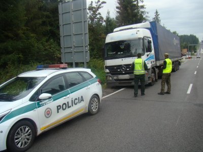 Funkcjonariusze PSG w Zakopanem podczas polsko-słowackich patroli