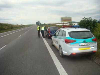 Funkcjonariusze PSG w Zakopanem podczas polsko-słowackich patroli