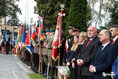 Funkcjonariusze KaOSG podczas obchodów związanych z 79. rocznicą napaści Niemiec i agresji ZSRR na Polskę