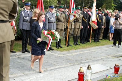 Funkcjonariusze KaOSG podczas obchodów związanych z 79. rocznicą napaści Niemiec i agresji ZSRR na Polskę