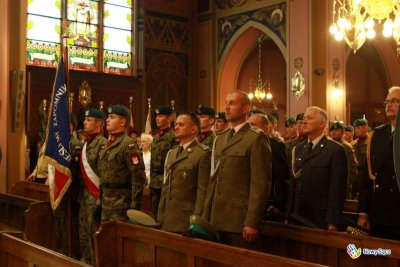 Funkcjonariusze KaOSG podczas obchodów związanych z 79. rocznicą napaści Niemiec i agresji ZSRR na Polskę