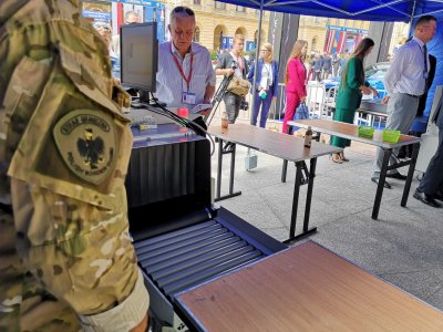 Funkcjonariusze KaOSG wspierali służby podczas Forum Ekonomicznego
