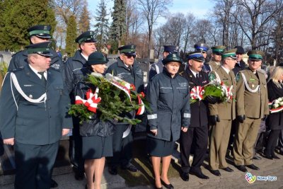 Uroczyste obchody Święta Niepodległości w woj. małopolskim i świętokrzyskim - fot. UM Nowy Sącz