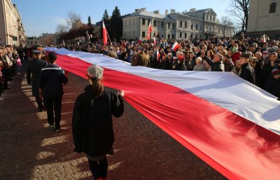 Uroczyste obchody Święta Niepodległości w woj. małopolskim i świętokrzyskim - fot. MUW Kielce