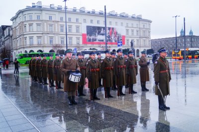 Funkcjonariusze Karpackiego Oddziału Straży Granicznej przed Grobem Nieznanego Żołnierza #9 