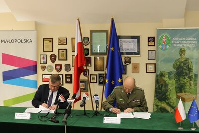 Podpisanie porozumienia w KaOSG