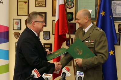 Podpisanie porozumienia w KaOSG