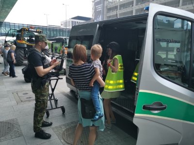 Dzień Dziecka na lotnisku w Krakowie-Balicach 