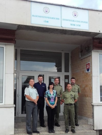 Wizyta Oficera Łącznikowego Policji Republiki Federalnej Niemiec w CWPiC w Trstenie