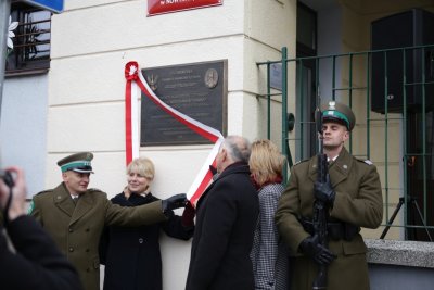 Uroczyste odsłonięcie tablicy pamiątkowej Marszałka Józefa Piłsudskiego