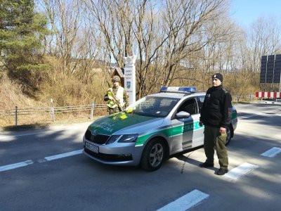 Funkcjonariusze KaOSG ochraniają granicę polsko-słowacką