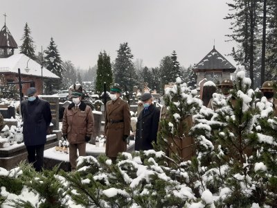 Upamiętnili patrona zakopiańskiej Placówki SG