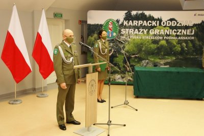 Nowi funkcjonariusze KaOSG złożyli ślubowanie