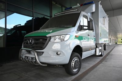 Placówka SG w Krakowie-Balicach ma nowy ambulans pirotechniczny