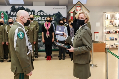 Pożegnanie chor. SG Agnieszki Sawickiej