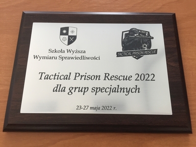 Tactical Prison Rescue 2022 z udziałem balickiego ZIS