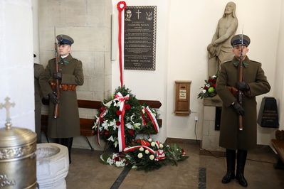 Uroczyste odsłonięcie tablicy upamiętniającej śp. ks. ppłk. Andrzeja Niwę – Kapelana Katyńskiego 