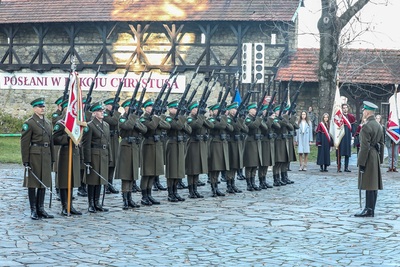 Uroczyste odsłonięcie tablicy upamiętniającej śp. ks. ppłk. Andrzeja Niwę – Kapelana Katyńskiego 