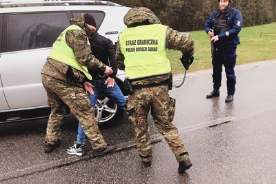 Zakopiańscy funkcjonariusze Straży Granicznej zatrzymali sabotażystę
