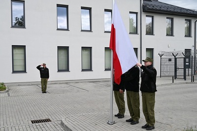 Dzień Flagi RP w Placówce SG w Tarnowie