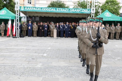 Karpacki Oddział SG uczcił Święto Straży Granicznej w Kielcach 