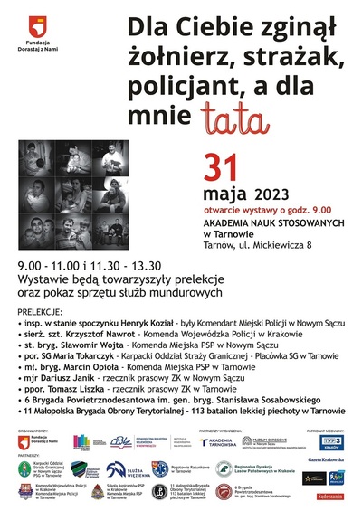 Wystawa, prelekcje i piknik ze służbami mundurowymi w Tarnowie