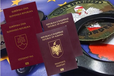 Dwie Albanki i cudze słowackie paszporty