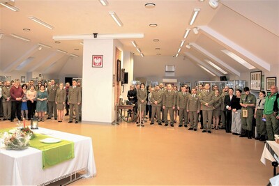 Spotkania wigilijne w Karpackim Oddziale Straży Granicznej obecni na spotkaniu wigilijnym funkcjonariusze oraz pracownicy karpackiego oddziału straży granicznej.