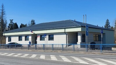 Budynku centrum współpracy policyjnej i celnej w trstenie po remoncie