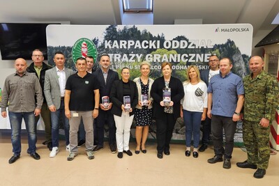 Karpacki Oddział Straży Granicznej wspiera pokrzywdzonych podczas tegorocznej powodzi