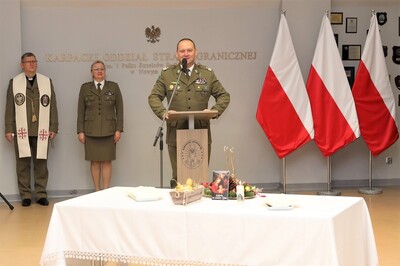 Czas życzeń i spotkań opłatkowych w Karpackim Oddziale Straży Granicznej