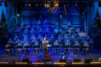 XXXI Noworoczny Koncert Orkiestry Reprezentacyjnej Straży Granicznej   fot. facebook.com/ Gmina Stary Sącz