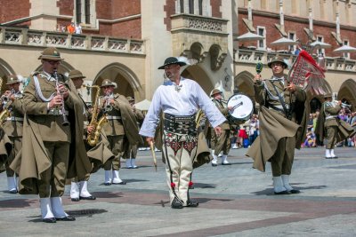 Orkiestra Reprezentacyjna SG podczas musztry paradnej # 2